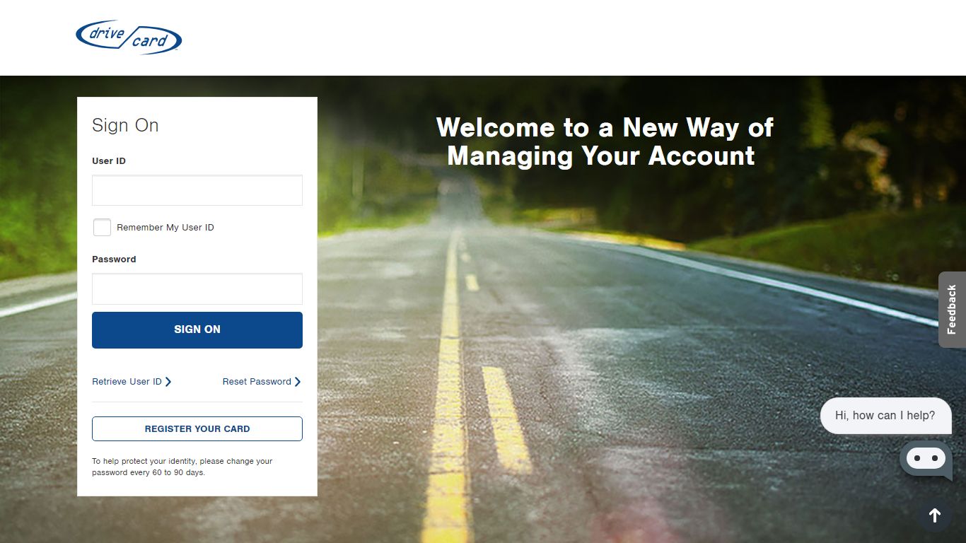 Drive Card Credit Card: Log In or Apply